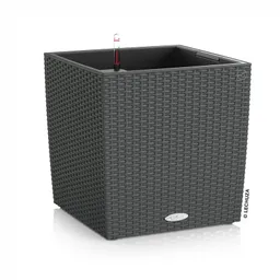 Lechuza® Lechuza® 'Cube Cottage 40', granit, ca. 39 x 39 x H 40 cm – Produktbild 1 von 1