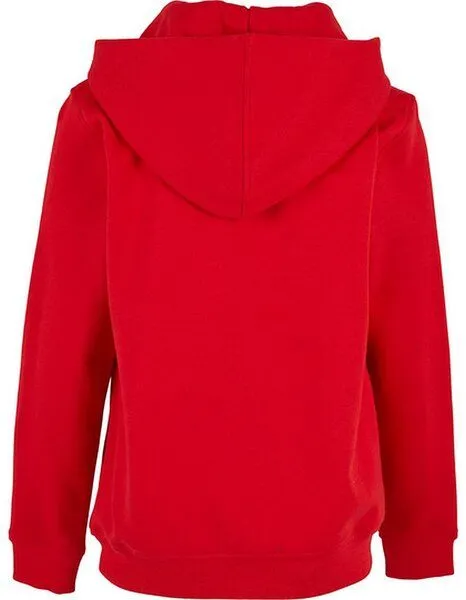 Build Your Brand Build Your Brand Kids´ Organic Hoodie Kapuzenpullover, Grau (heather), – Produktbild 4 von 4