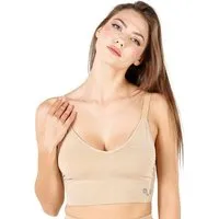 Woolona Woolona Merino Seamless BH - SKY, Ecru, – Produktbild 1 von 1