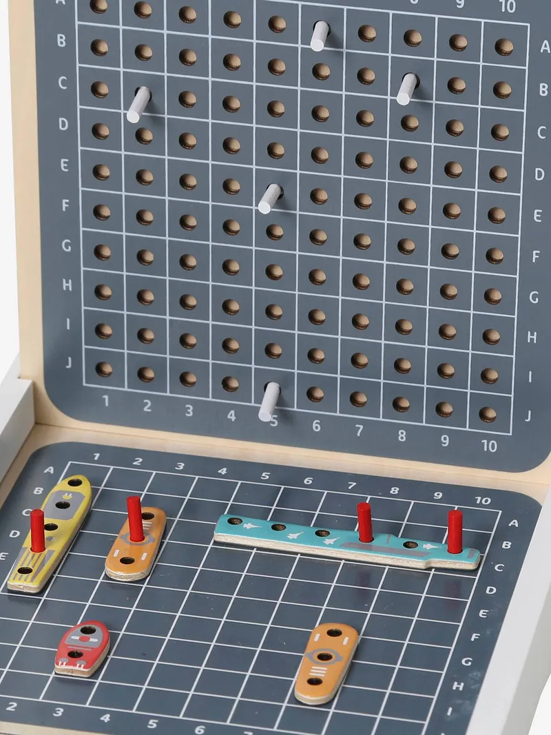 Vertbaudet Kinderspiel Schiffe versenken, Mehrfarbig, – Produktbild 2 von 3
