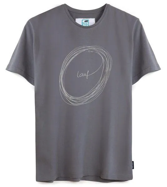 Gary Mash GARY MASH Shirt Kreislauf aus Biobaumwolle, Grau, – Produktbild 1 von 3