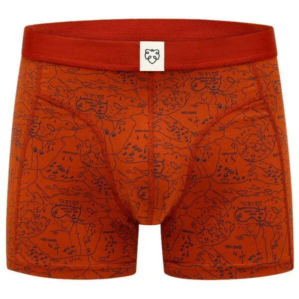 A-Dam A-Dam Orangefarbene Boxer Briefs Ginger Scoutmap – Produktbild 2 von 5