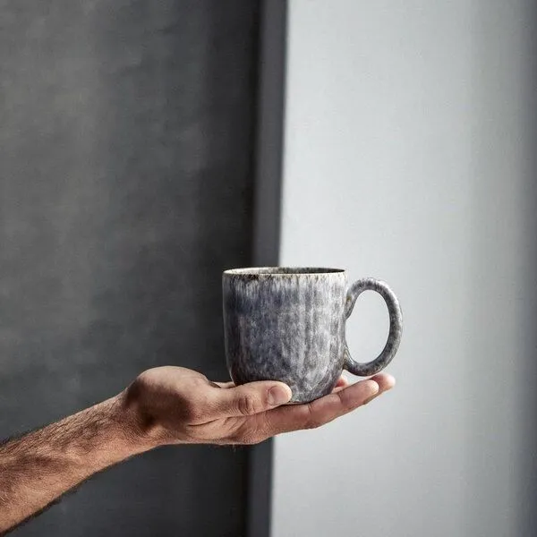 onomao onomao Tasse - Traditionell, Steingrau, – Produktbild 2 von 4