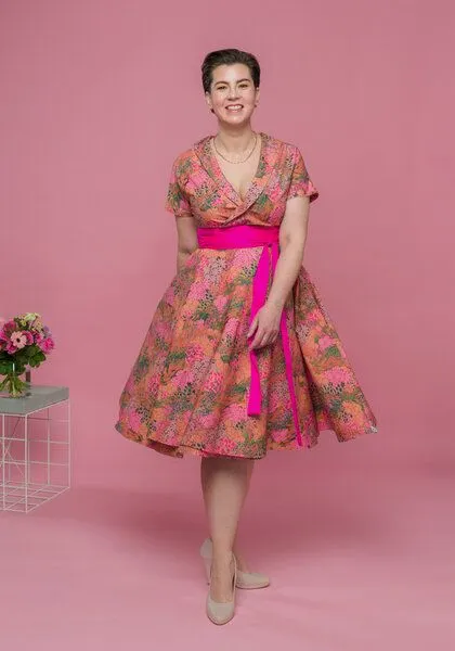 Atelier SNOW Atelier SNOW Kleid Tilda aus Bio-Baumwolle – Produktbild 2 von 4