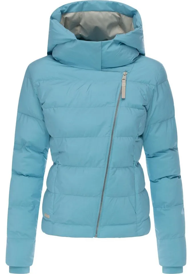 ragwear ragwear Steppjacke Harlen YOUMODO Wasserdichte Winterjacke mit Kapuze, Blau, – Produktbild 2 von 4