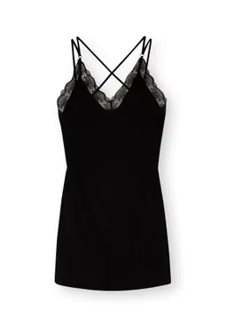 Lovjoi LOVJOI Damen vegan Kleid Pacaja Schwarz – Produktbild 1 von 1