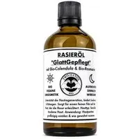 Two Hands BIO Two Hands BIO Rasieröl “GlattGepflegt“ mit Bio-Calendula & Bio-Rosmarin - Bio Vegan – Produktbild 1 von 1