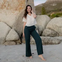 NORDLICHT NORDLICHT Musselin Hose Leja Lang aus 100% Bio-Baumwolle – Produktbild 1 von 1