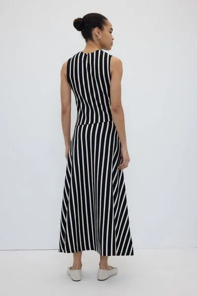 Rita Row Rita Row Langes Kleid ZUPPA aus Bio-Baumwollstrick, Stripes, – Produktbild 4 von 4