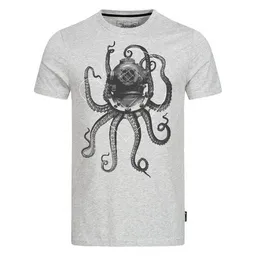 Lexi&Bö Lexi&Bö Nautical Octopus Herren T-Shirt – Produktbild 1 von 1