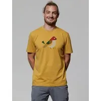 watapparel watapparel T-Shirt Vogel, Ochre, – Produktbild 1 von 1
