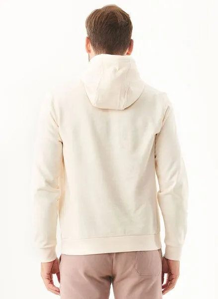 ORGANICATION ORGANICATION ESSENTIALS-HOOLDEN-Soft Touch Hoodie aus Bio-Baumwolle, Weiß(off white), – Produktbild 4 von 4