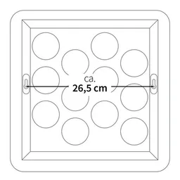 nest-gestaltung nest-gestaltung Gewürzregal habibi · mit 12 Gläsern – Produktbild 1 von 1