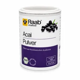 Raab Vitalfood Bio Acai Pulver (80g) – Produktbild 1 von 1