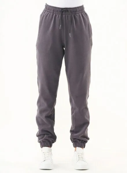 ORGANICATION ORGANICATION ESSENTIALS-PERRIE- Soft Touch Sweathose aus Bio-Baumwolle, Grau(shadow), – Produktbild 1 von 3