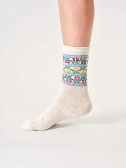 Thought Wollsocken Modell: Floral Fair Isle – Produktbild 1 von 1