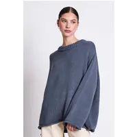 JAN N JUNE JAN 'N JUNE Damen vegan Pullover Sona Turbulence Blau – Produktbild 1 von 1