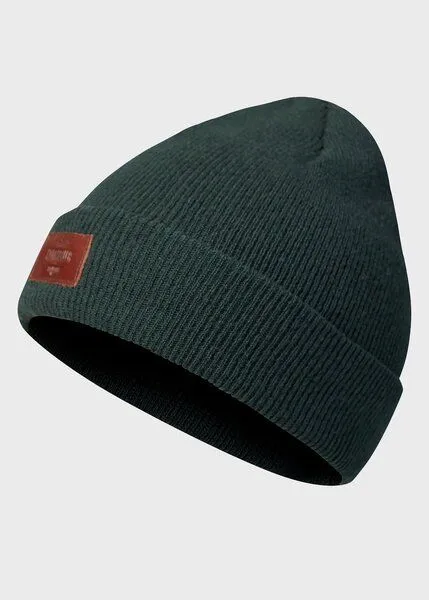 Klitmøller Collective Klitmøller Collective Rib Beanie aus mulesingfreier Merinowolle, Grün (olive), – Produktbild 1 von 2