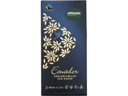 Naturata NATURATA Bio-Edelvollmilch-Schokolade "Ecuador" 42 % Kakao, 100 g – Produktbild 1 von 1