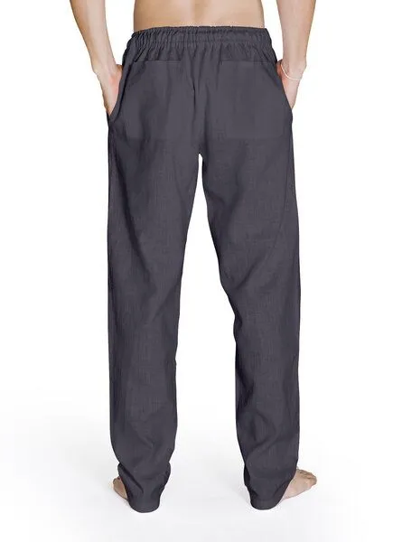 SCHAZAD Leinenhose CHINO von SCHAZAD, Anthrazit, – Produktbild 3 von 3