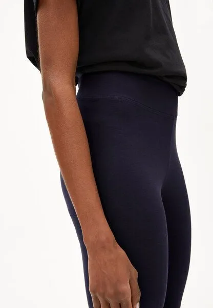 ARMEDANGELS ARMEDANGELS FARIBAA Damen Leggings aus Bio-Baumwoll Mix, Night sky, – Produktbild 3 von 4