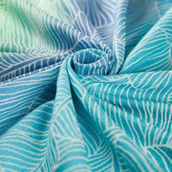 Hoppediz Hoppediz Babytragetuch - Ring-Sling kbA, Grenada creme, – Produktbild 3 von 4