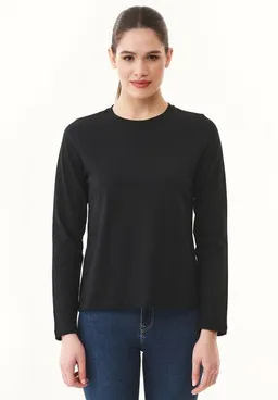ORGANICATION ORGANICATION Langarmshirt aus Bio-Baumwolle – Produktbild 1 von 1