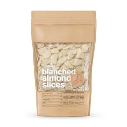 GymBeam Food GymBeam Blanchierte Mandelsplitter 200 g – Produktbild 1 von 1