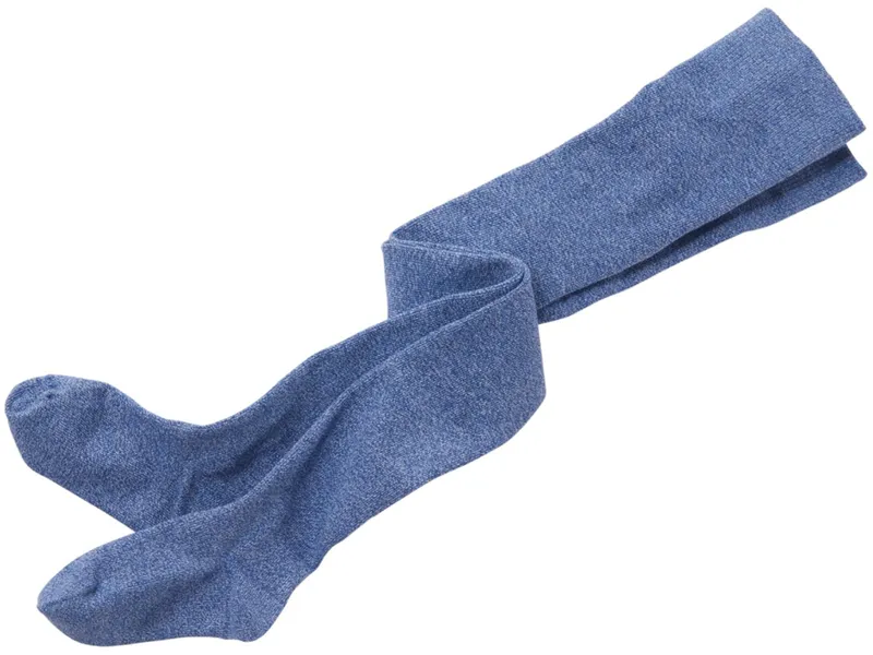 grödo Feine Kinder Strumpfhose Baumwolle (kbA) jeans Gr.1-2, Blau, – Produktbild 1 von 1