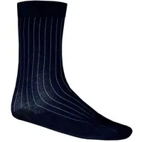 FÄDD FÄDD Unisex Socken aus Bio-Baumwolle "Streifenadel" Schwarz oder Navy – Produktbild 1 von 1