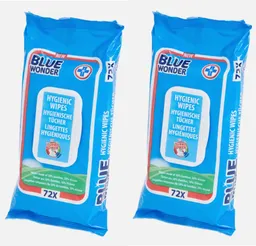 Blue Wonder Hygienetücher 144 Stück Reinigungstücher (144-tlg) – Produktbild 1 von 1