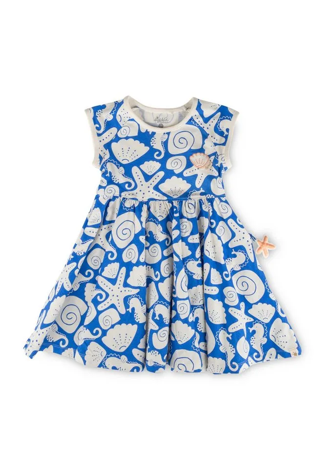 sigikid sigikid Sommerkleid Sea You für Kinder Mädchen (1-tlg), Blau, – Produktbild 1 von 5
