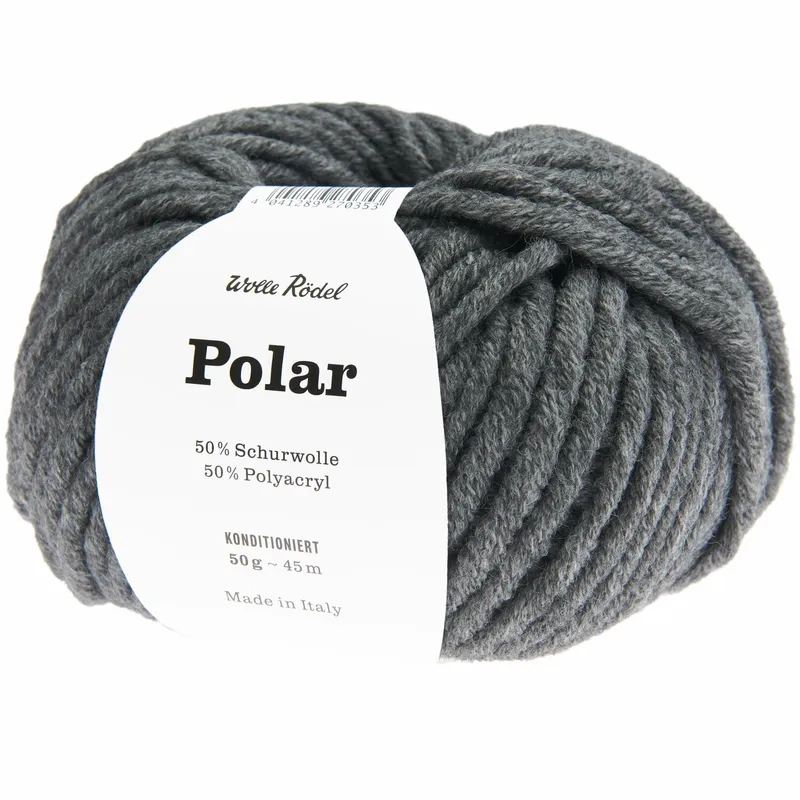 Wolle Rödel Wolle Rödel Polar Grau-Melange, Grau-melange, – Produktbild 1 von 1