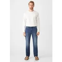 DAWN Herren Jeans DUSK Regular Straight DAWN Bio-Baumwolle, Dark blue, – Produktbild 2 von 5