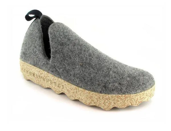 ASPORTUGUESAS ASPORTUGUESAS Filz Slipper City aus natürlichem Kork, Natural, – Produktbild 2 von 4