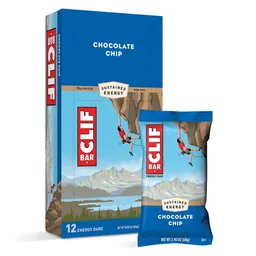Clif Clif Bar - 12 x 68g - Chocolate Chip – Produktbild 1 von 1