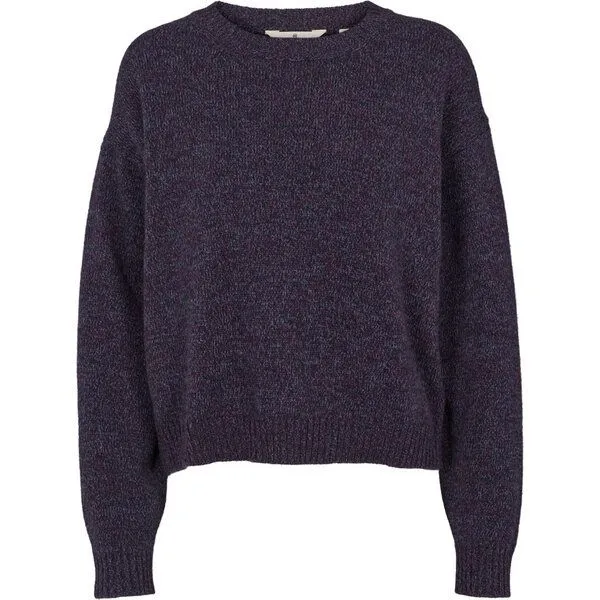 Basic Apparel Basic Apparel Lily Wollpulli, Rot-blau meliert, – Produktbild 1 von 4