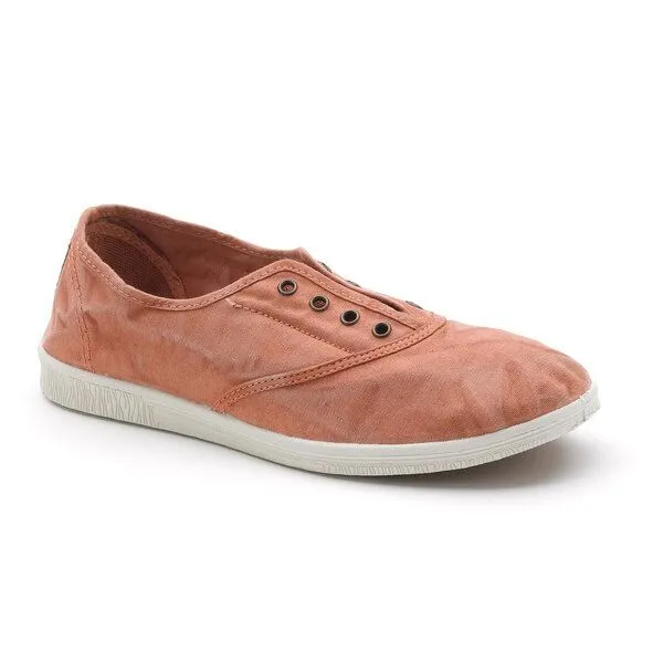 Natural World Natural World Vegan Damen Sneaker washed - Old Arum, Rosa (rosa misty), – Produktbild 1 von 1