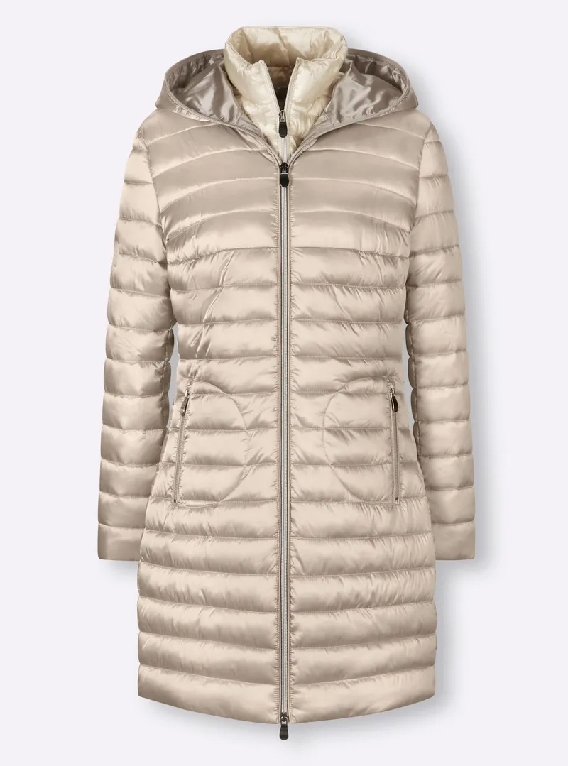 heine Steppjacke, Sesam-elfenbein, – Produktbild 2 von 2