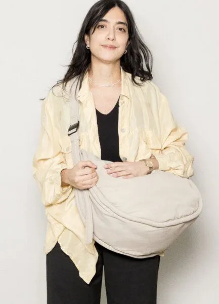Sanqvist Sanqvist Curve Crossbody L, Beige, – Produktbild 3 von 4