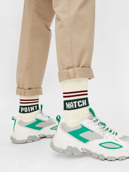 Natural Vibes Natural Vibes Match Point Socken | Bio GOTS | Tennissocken | Herren Damen Socken – Produktbild 2 von 3