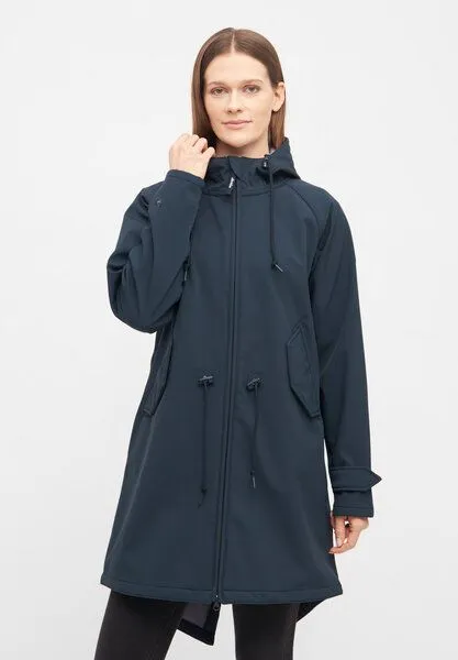 derbe derbe Softshelljacke „Island Friese“, Navy/lavender gray, – Produktbild 1 von 4