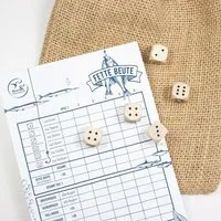 Bow Hummingbird Bow & Hummingbird Würfelspiel "Fette Beute" als Set im Säckchen (mit Würfeln) – Produktbild 1 von 1