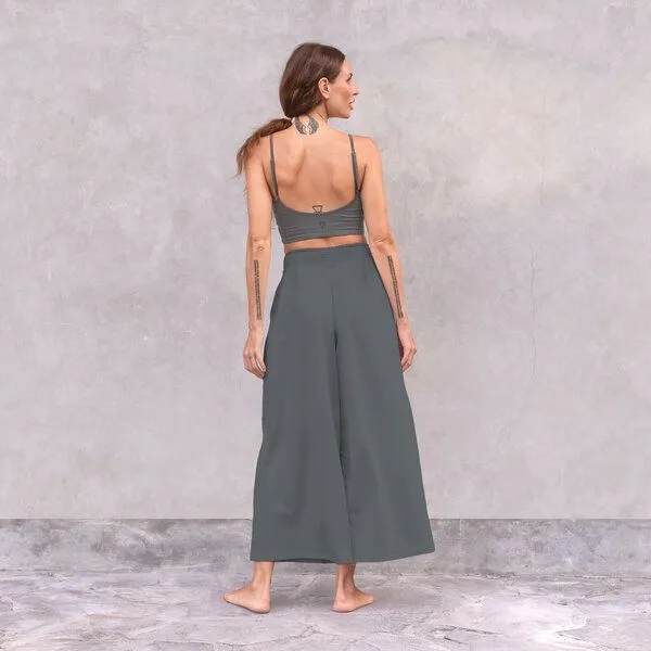 Jaya Jaya MILLIE - Damen - Croptop /Bra für Yoga und Sport, Forest/grün, – Produktbild 2 von 3