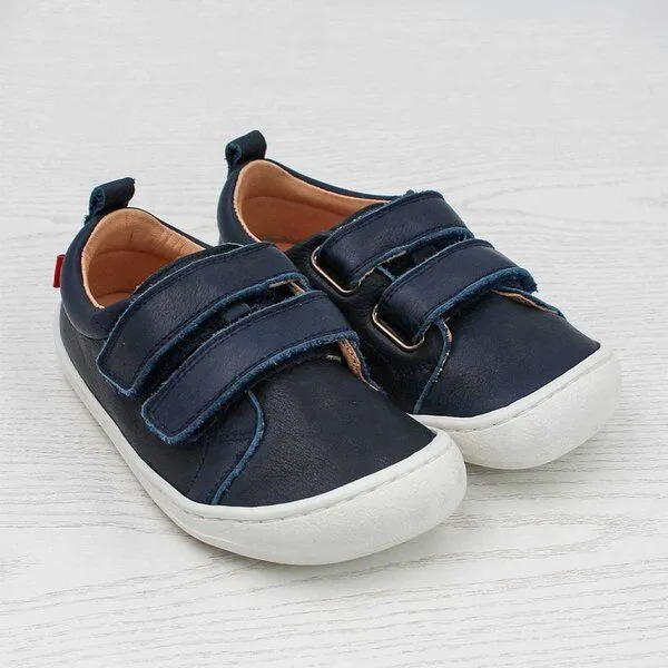 Pololo Pololo Barfuß-Sneaker aus pflanzlich gegerbtem Leder, unisex, Blau, – Produktbild 2 von 4