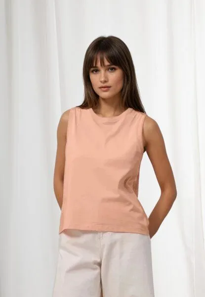 TORLAND TORLAND Damen-Tanktop, MIA, Rosa (fraiche peche), – Produktbild 1 von 3