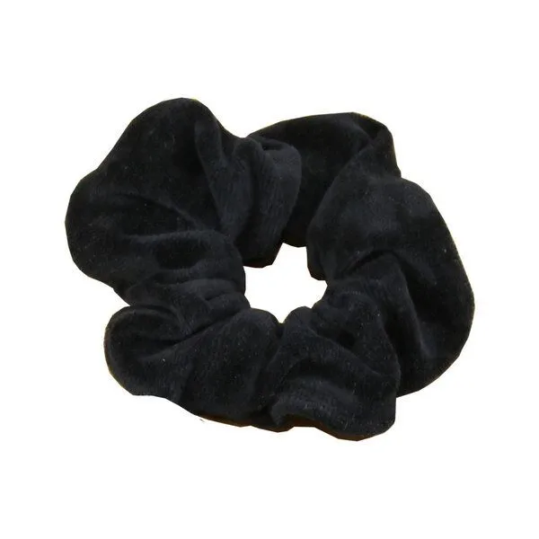 Frija Omina Frija Omina Scrunchies Nickisamt einzeln - Haargummi, Schwarz, – Produktbild 1 von 1
