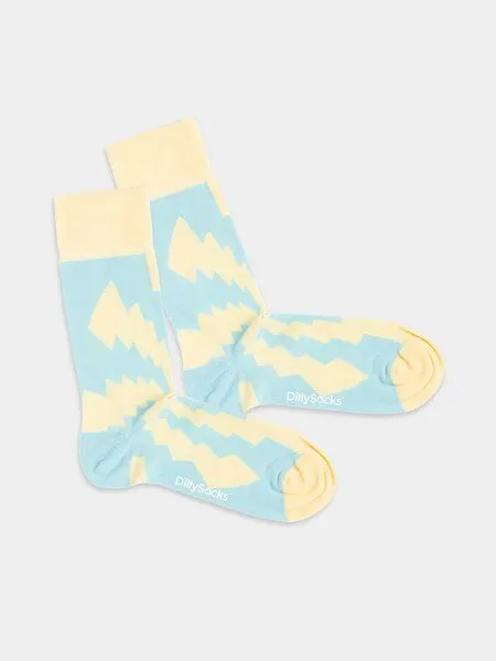 DillySocks DillySocks Bunte Socken, Bio Baumwolle, Prosperous Propeller – Produktbild 1 von 2