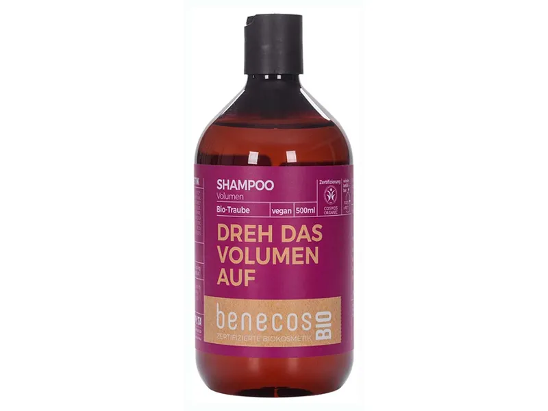 Benecos Benecos BenecosBIO Start Your Day Grape Volume Shampoo – Produktbild 1 von 4