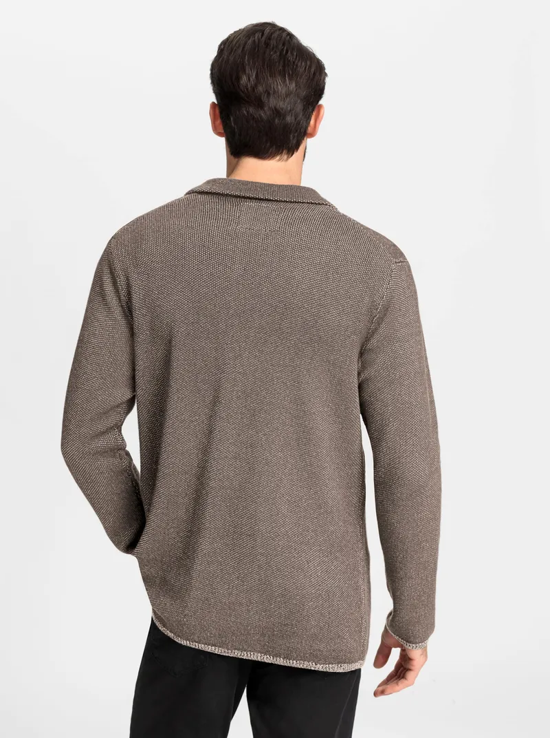 marco donati Cardigan, Taupe-meliert, – Produktbild 2 von 2